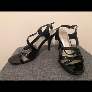 Black Strappy Sandals